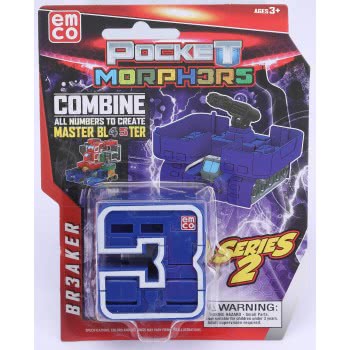 Just toys Pocket Morphers Νούμερα Σειρά 2 - 10 Σχέδια 6899 8886457668992