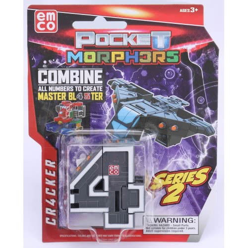 Just toys Pocket Morphers Numbers Series 2 - 10 Designs 6899 8886457668992