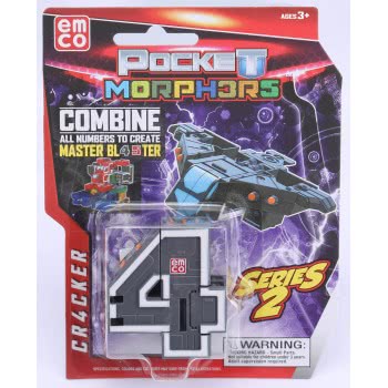 Just toys Pocket Morphers Νούμερα Σειρά 2 - 10 Σχέδια 6899 8886457668992