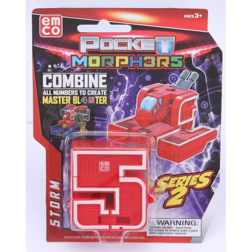 Just toys Pocket Morphers Νούμερα Σειρά 2 - 10 Σχέδια 6899 8886457668992