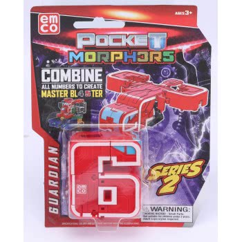 Just toys Pocket Morphers Νούμερα Σειρά 2 - 10 Σχέδια 6899 8886457668992