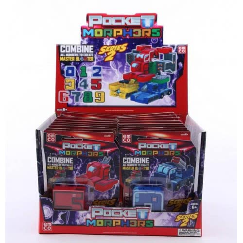 Just toys Pocket Morphers Νούμερα Σειρά 2 - 10 Σχέδια 6899 8886457668992