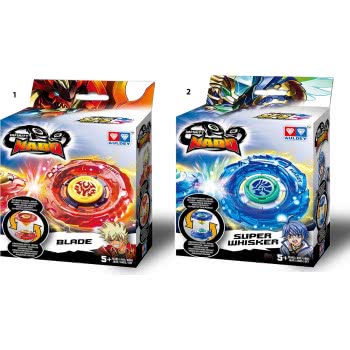 Auldey Toys Infinity Nado Plastic Series ( Super Whisker, Blade ) - 2 Designs 624100 6911400355932