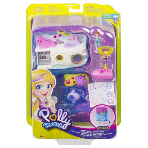 Mattel Polly Pocket Ο Κόσμος Της Polly Σετάκια - Sweet Sails Cruise Ship FRY35 / GKJ49 887961828436