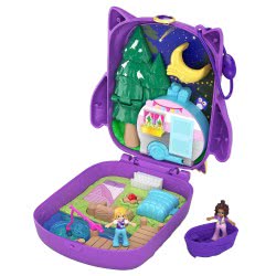 Mattel Polly Pocket World Mini Sets - Owlnite Campsite FRY35 / GKJ47 887961828443