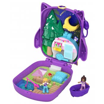 Mattel Polly Pocket World Mini Sets - Owlnite Campsite FRY35 / GKJ47 887961828443