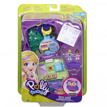 Mattel Polly Pocket World Mini Sets - Owlnite Campsite FRY35 / GKJ47 887961828443