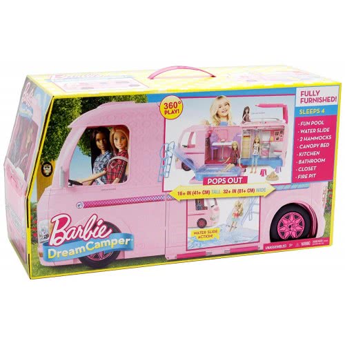 Mattel Barbie Dream Camper Νέο Τροχόσπιτο FBR34 887961439502