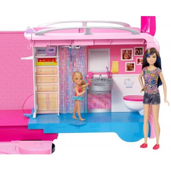 Mattel Barbie Dream Camper Νέο Τροχόσπιτο FBR34 887961439502
