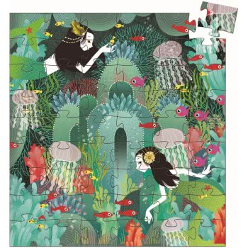 Djeco Silhouette Puzzles Aquadic Paradise 07242 3070900072428