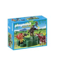 Playmobil Ζωολόγος Εξερευνητής Με Γορίλες & Οκάπι 5415 4008789054159