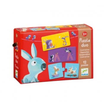Djeco Puzzle Duo - Opposites 08162 3070900081628