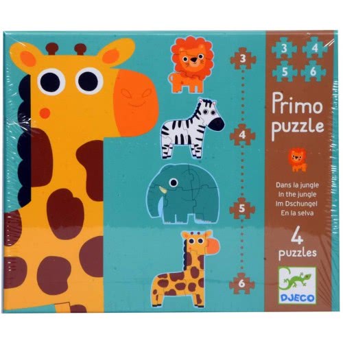 Djeco My First Puzzle Jungle Animals 07135 3070900071353