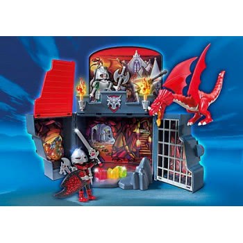 Playmobil Game Box Σπηλιά Δράκου 5420 4008789054203
