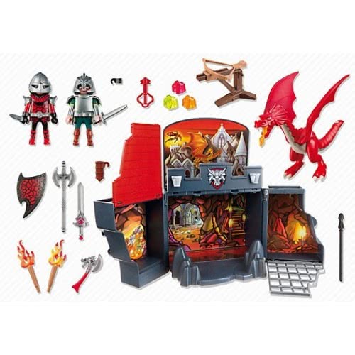 Playmobil Game Box Σπηλιά Δράκου 5420 4008789054203