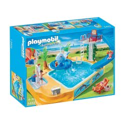 Playmobil Μεγάλη Πισίνα Με Σιντριβάνι-Φάλαινα 5433 4008789054333