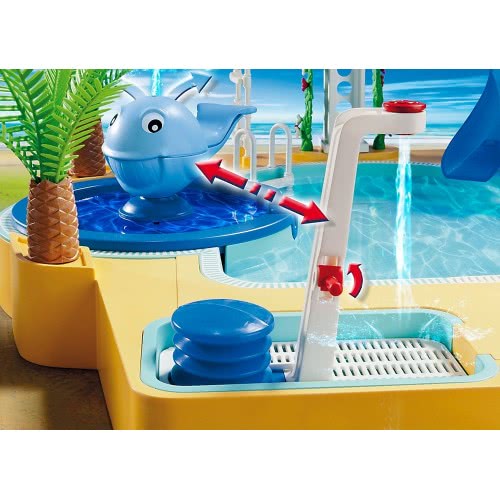 Playmobil Μεγάλη Πισίνα Με Σιντριβάνι-Φάλαινα 5433 4008789054333