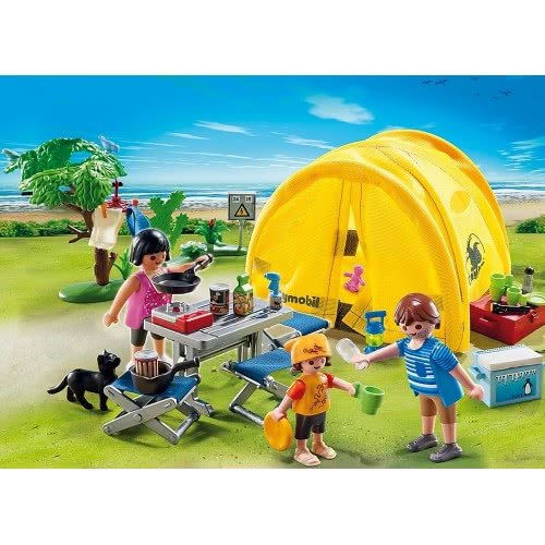 Playmobil Οικογενειακή Σκηνή 5435 4008789054357