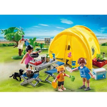 Playmobil Οικογενειακή Σκηνή 5435 4008789054357