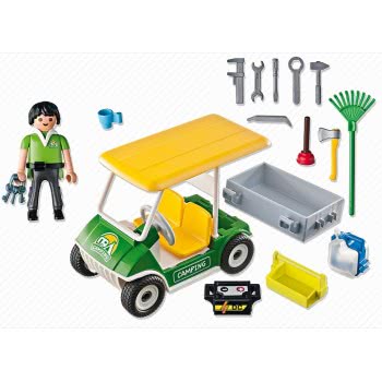 Playmobil Όχημα Υποστήριξης Camping 5437 4008789054371
