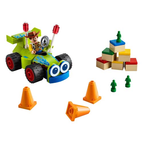 LEGO Juniors Disney Pixar Toy Story 4 Γούντι Και Αγωνιστικό Αυτοκίνητο 10766 5702016367713