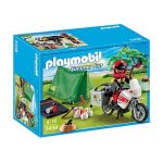 Playmobil Μοτοσικλέτα & Σκηνή Camping 5438 4008789054388