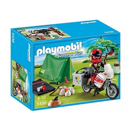 Playmobil Μοτοσικλέτα & Σκηνή Camping 5438 4008789054388