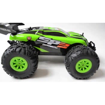Toys-shop Choice Τηλεκατευθυνόμενο Όχημα Crazy SP3 Series 4X4 2.4Ghz - Πράσινο JF063257 6990119632572