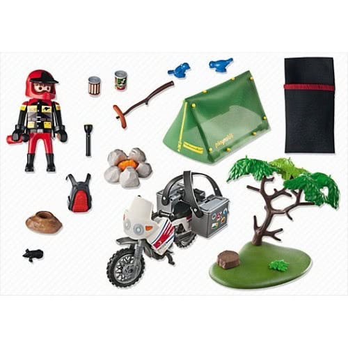 Playmobil Μοτοσικλέτα & Σκηνή Camping 5438 4008789054388