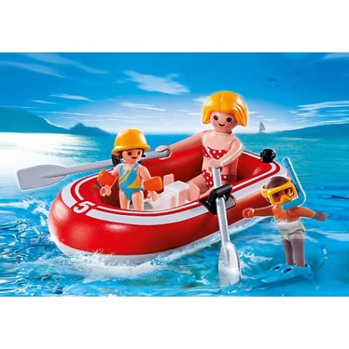 Playmobil Φουσκωτό Σκάφος Με Παιδάκια 5439 4008789054395