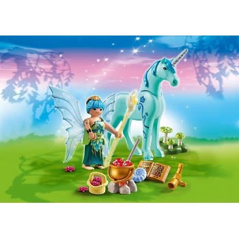 Playmobil Νεράιδα Του Άστρου Με Μονόκερο Ζαφειρένια 5441 4008789054418