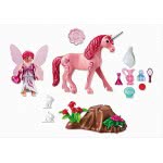Playmobil Νεράιδα Του Κοχυλιού Με Μονόκερο Τριανταφυλλένια 5443 4008789054432