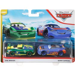 Mattel Disney/Pixar Cars 3 Hit And Run Die-Cast Set Of 2 Eric Braker And Barry Depedal DXV99 / GKB76 887961822755
