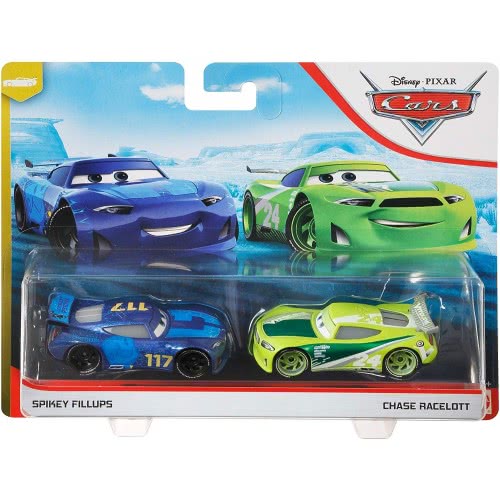 Mattel Disney/Pixar Cars 3 Hit And Run Αυτοκινητάκια Σετ Των 2 Spikey Fillups And Chase Racelott DXV99 / GLR95 887961848700