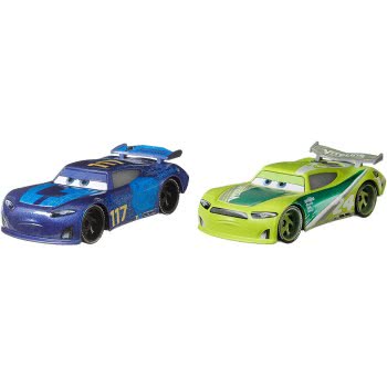 Mattel Disney/Pixar Cars 3 Hit And Run Αυτοκινητάκια Σετ Των 2 Spikey Fillups And Chase Racelott DXV99 / GLR95 887961848700