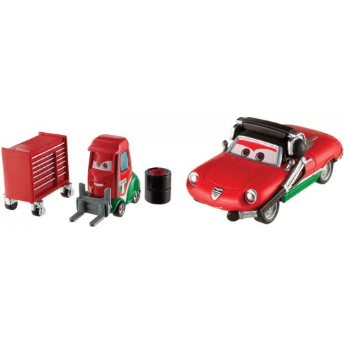 Mattel Disney Pixar Cars Αυτοκινητάκια Σετ Των 2 Giuseppe Motorosi Και Alex Machino DXV99 / GCK11 887961728866