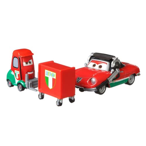 Mattel Disney Pixar Cars Αυτοκινητάκια Σετ Των 2 Giuseppe Motorosi Και Alex Machino DXV99 / GCK11 887961728866