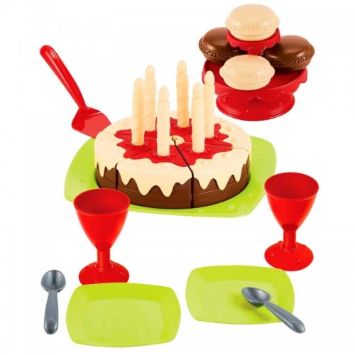 ecoiffier Chef Τούρτα Γενεθλίων Happy Birthday 18 Τμχ 2513 3280250025139