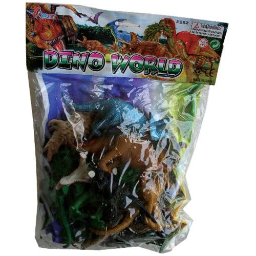 OEM Dino World Bag With Dinosaurs 24X35 Cm F282 5204214011622
