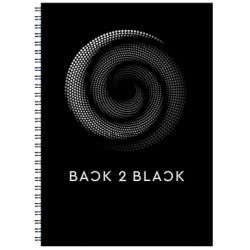 A&G PAPER Back To Black Spiral Notebook B5 17Χ24 Cm 3 Subjects - 5 Designs 32086 5203296320868