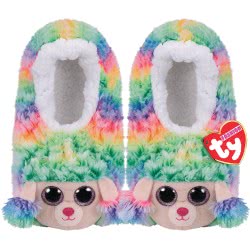 ty Beanie Boos Fashion Παντόφλες Σοσόνια Rainbow Poodle - Medium 1607-95399 / 1-3 008421953356