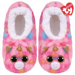 ty Beanie Boos Fashion Slipper Socks Fantasia Unicorn - Large 1607-95399 / 2-2 008421953615