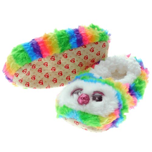 ty Beanie Boos Fashion Παντόφλες Σοσόνια Owen Κουκουβάγια - Small 1607-95399 / 5-1 008421953035