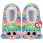 ty Beanie Boos Fashion Slipper Socks Rainbow Poodle - Large 1607-95399 / 1-2 008421953653