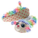 ty Beanie Boos Fashion Slipper Socks Rainbow Poodle - Large 1607-95399 / 1-2 008421953653
