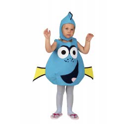 CLOWN Carnaval Costume Blue Funny Fish Size 24 101124 5203359000324