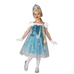 CLOWN Carnaval Costume Ice Queen Size 02 101202 5203359000348