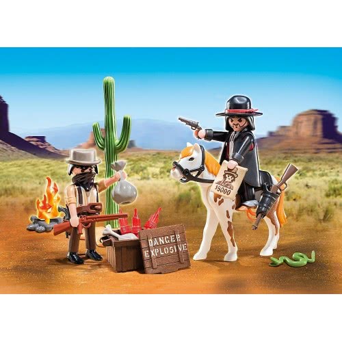 Playmobil Βαλιτσάκι Άγρια Δύση 5608 4008789056085