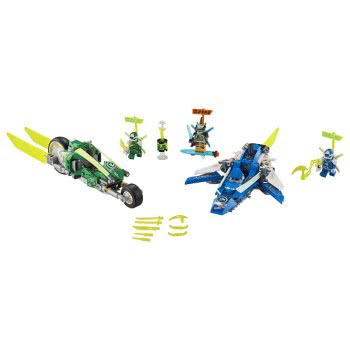 LEGO Ninjago Ταχύτατα Αγωνιστικά Του Τζέι Και Του Λόιντ 71709 5702016616958