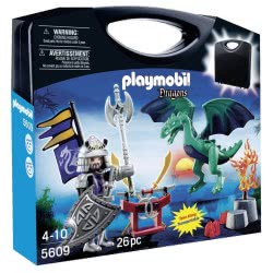 Playmobil Βαλιτσάκι Ιππότης Και Δράκος 5609 4008789056092